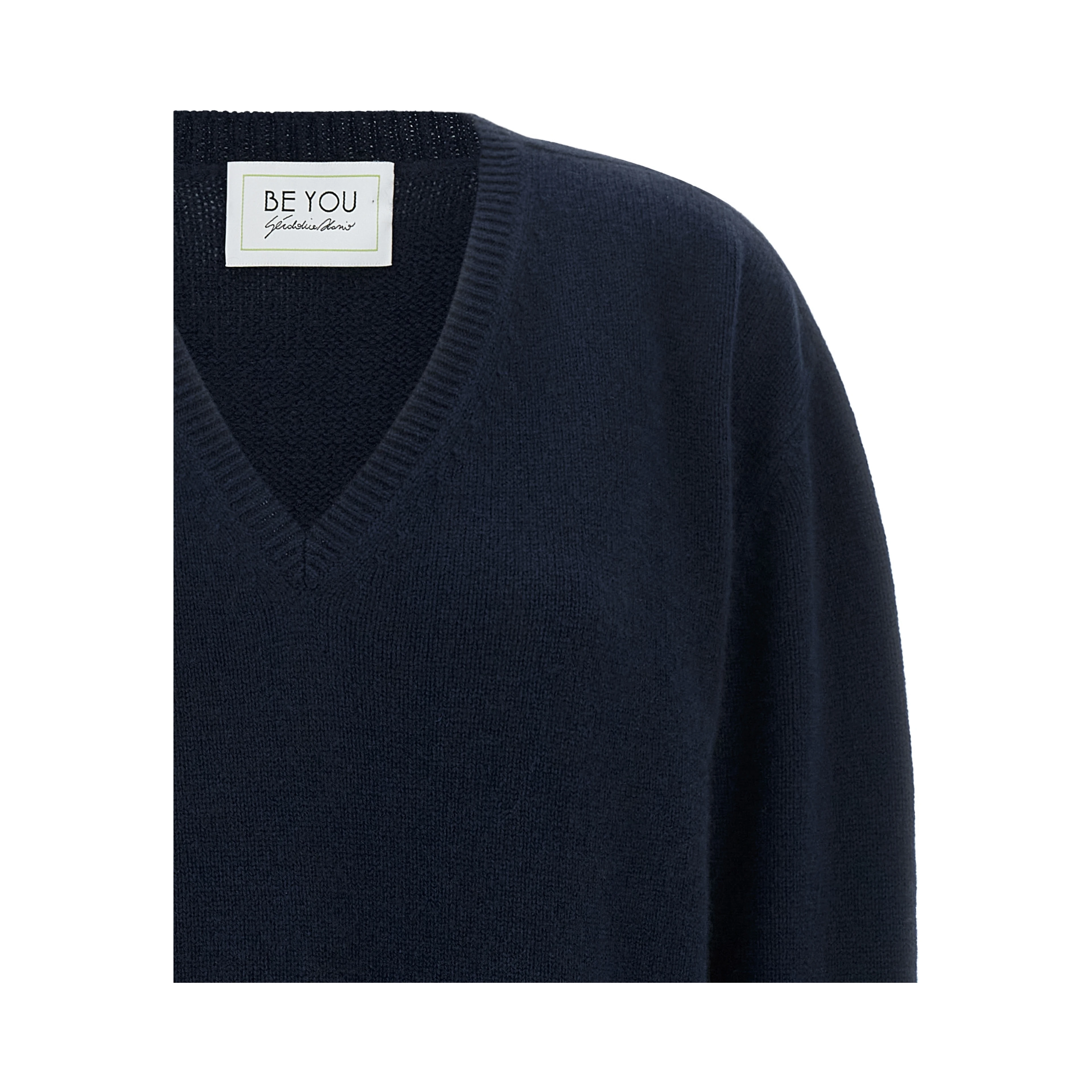 Blue Cashmere Cardigan