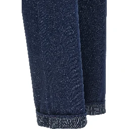 Blue Cotton Jeans Denim