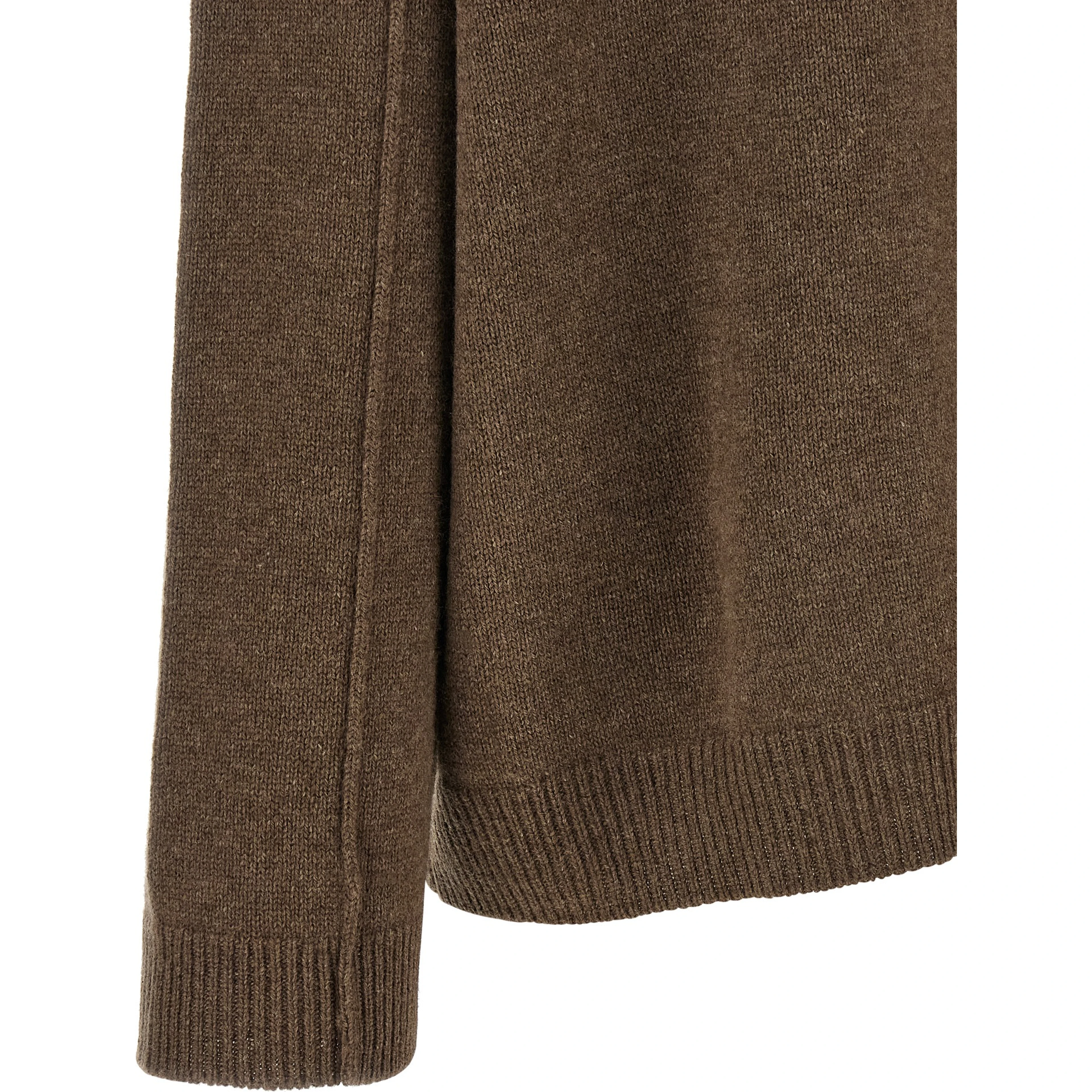 Brown Cashmere Cardigan