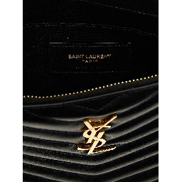 Black Calfskin Clutch Bag