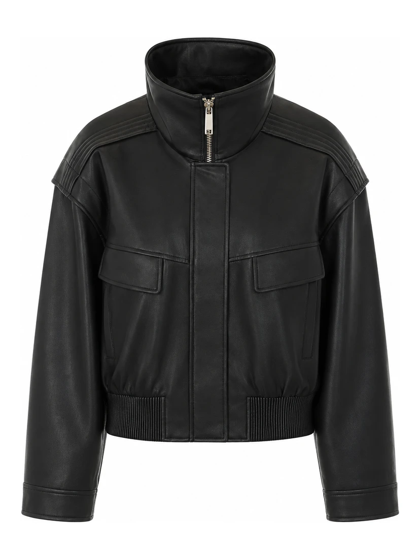 SELF PORTRAIT Coats Black