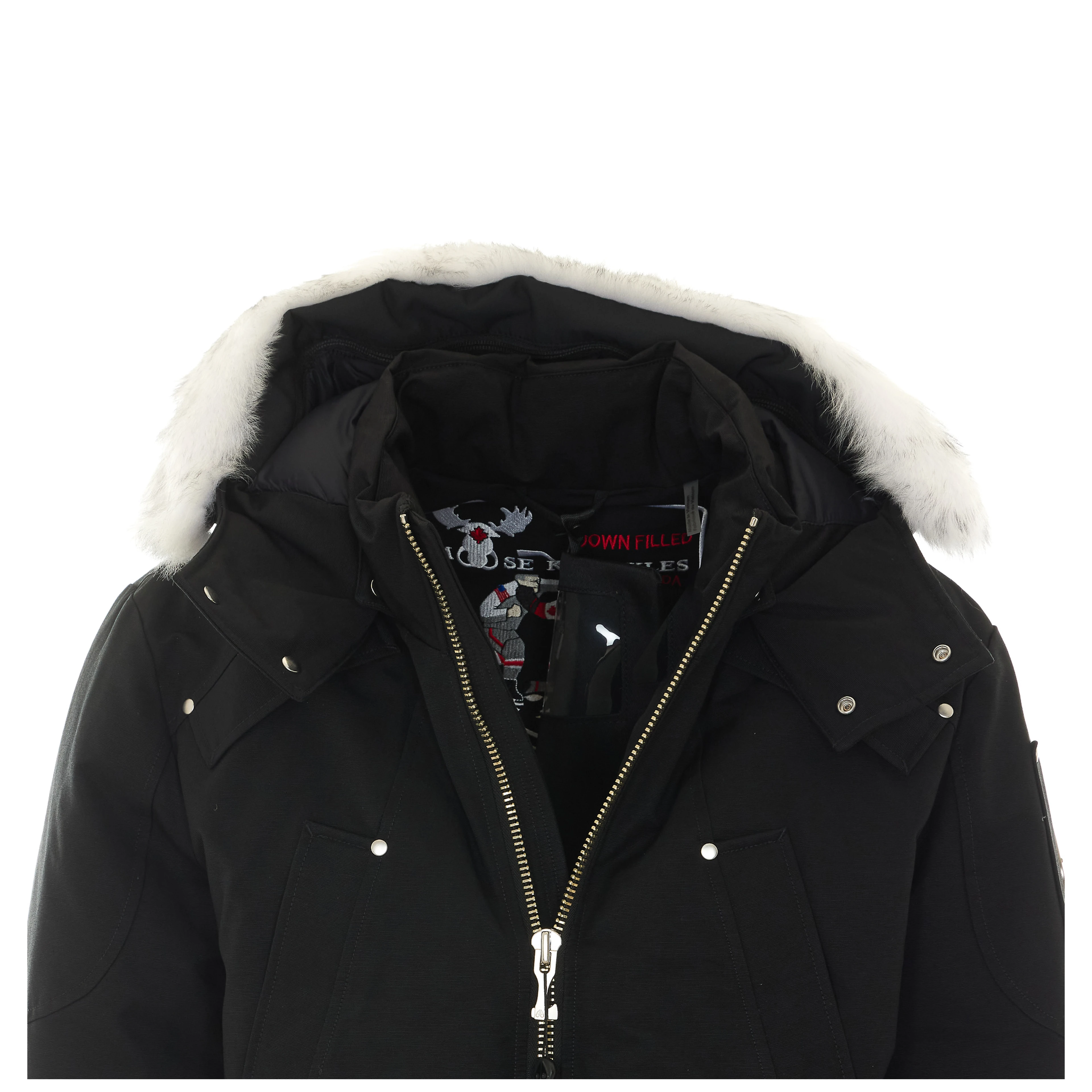 Moose Knuckles Jackets Black
