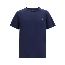 Blue Cotton T-Shirt