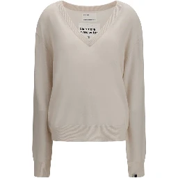 Beige Cashmere Sweater