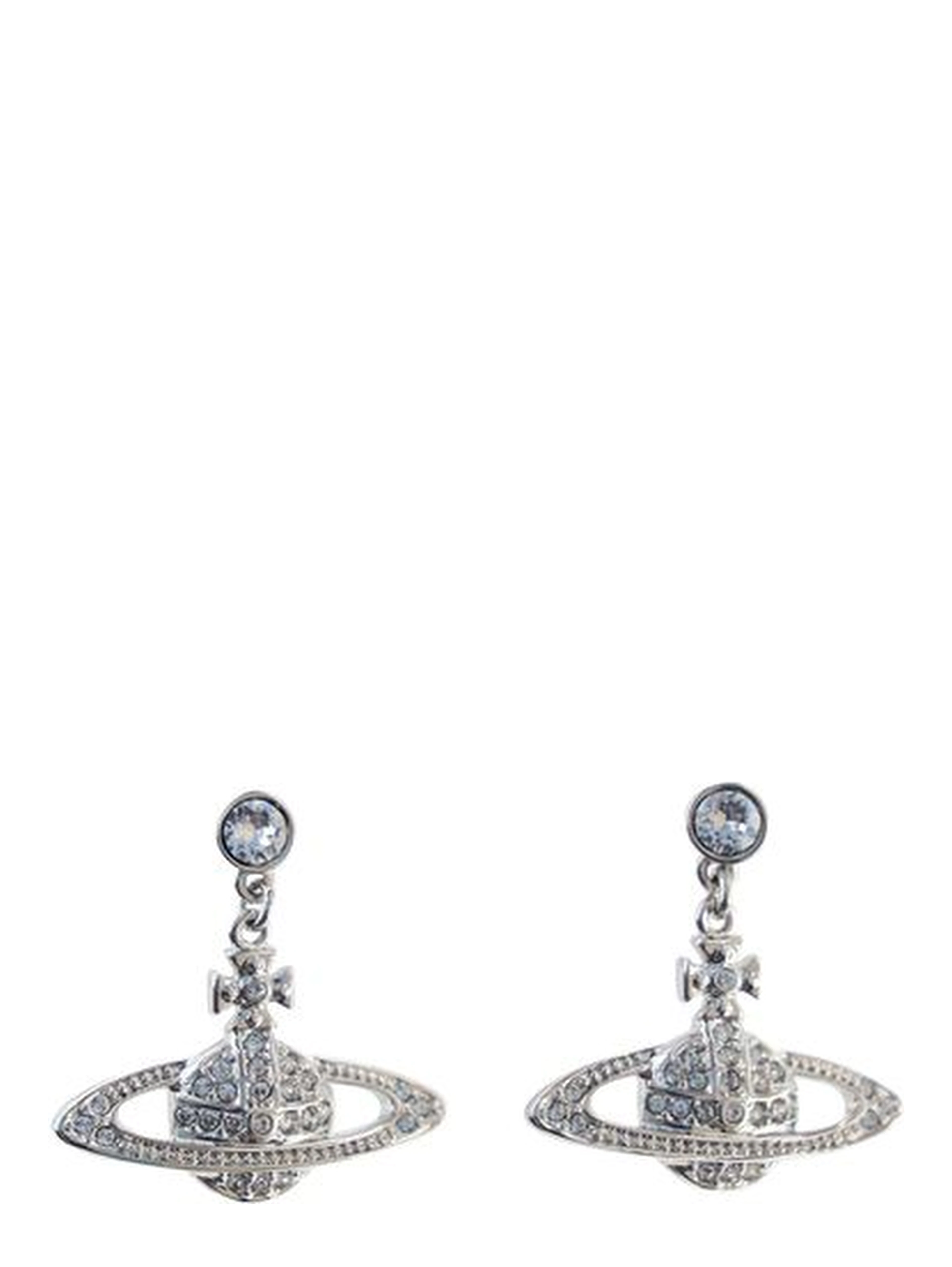 Silver Brass Earrings