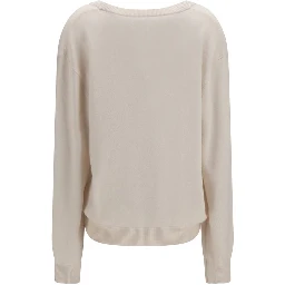 Beige Cashmere Sweater