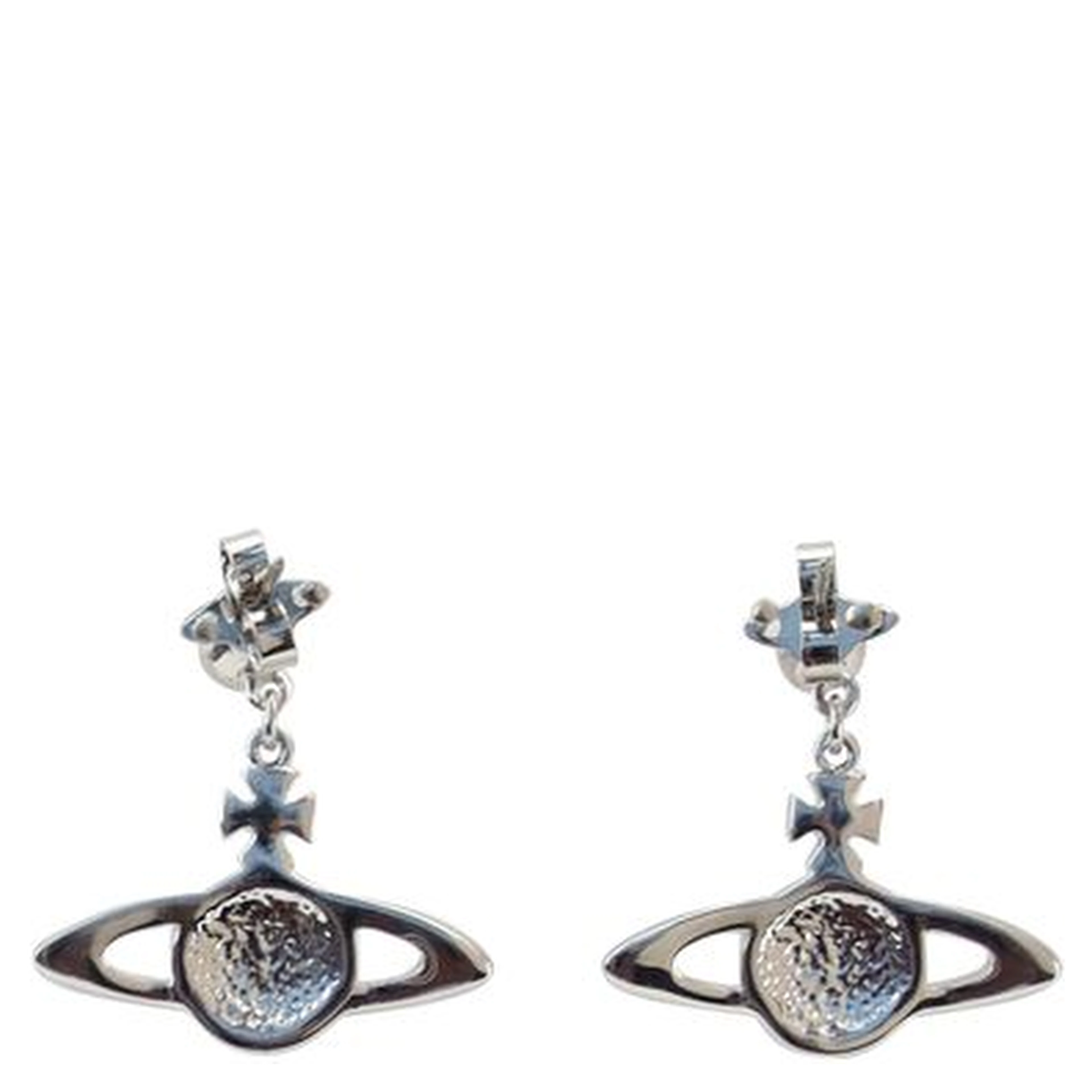 Silver Brass Earrings