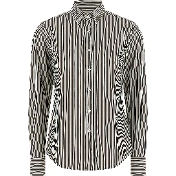 Bicolor Polyamide Blouse