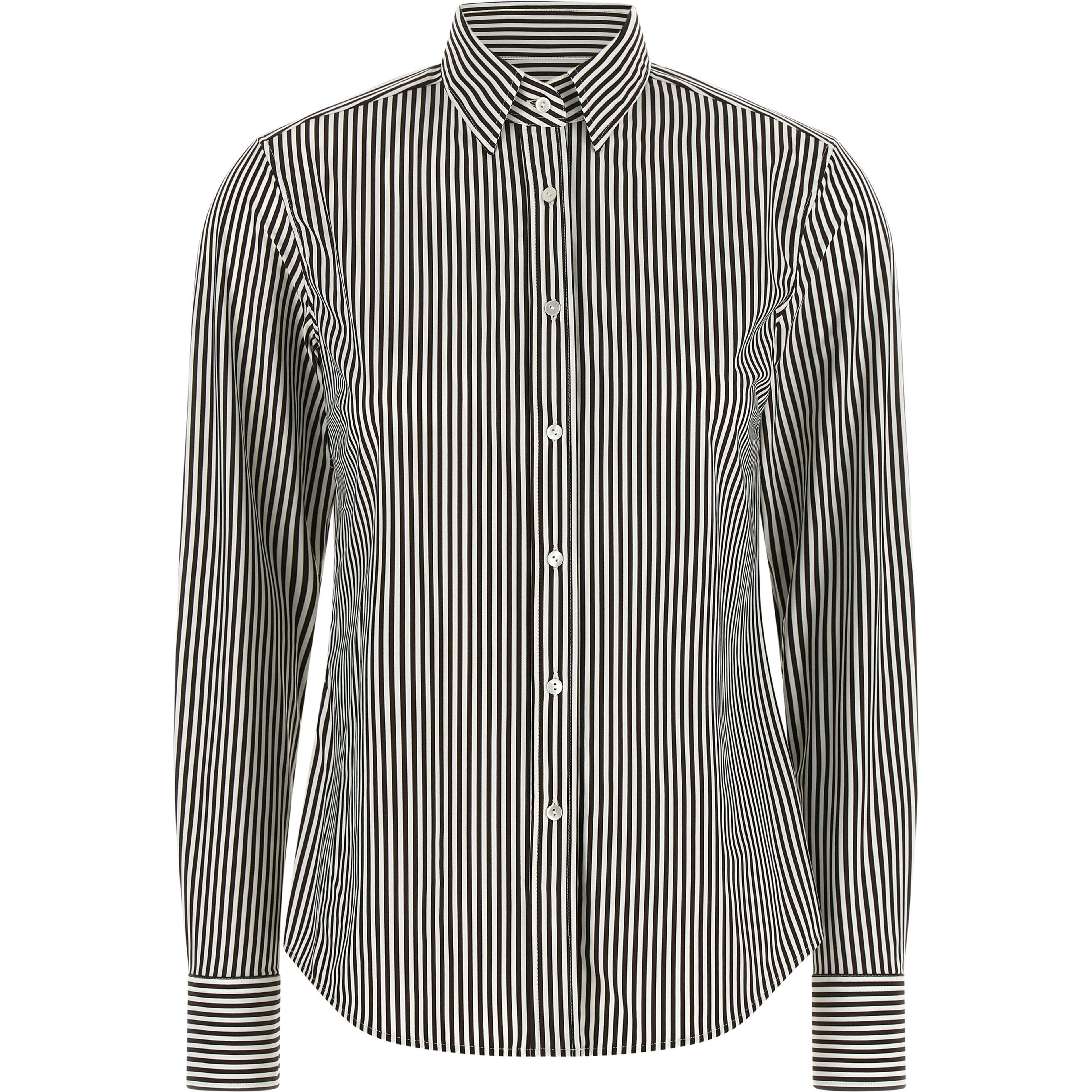 Bicolor Polyamide Blouse