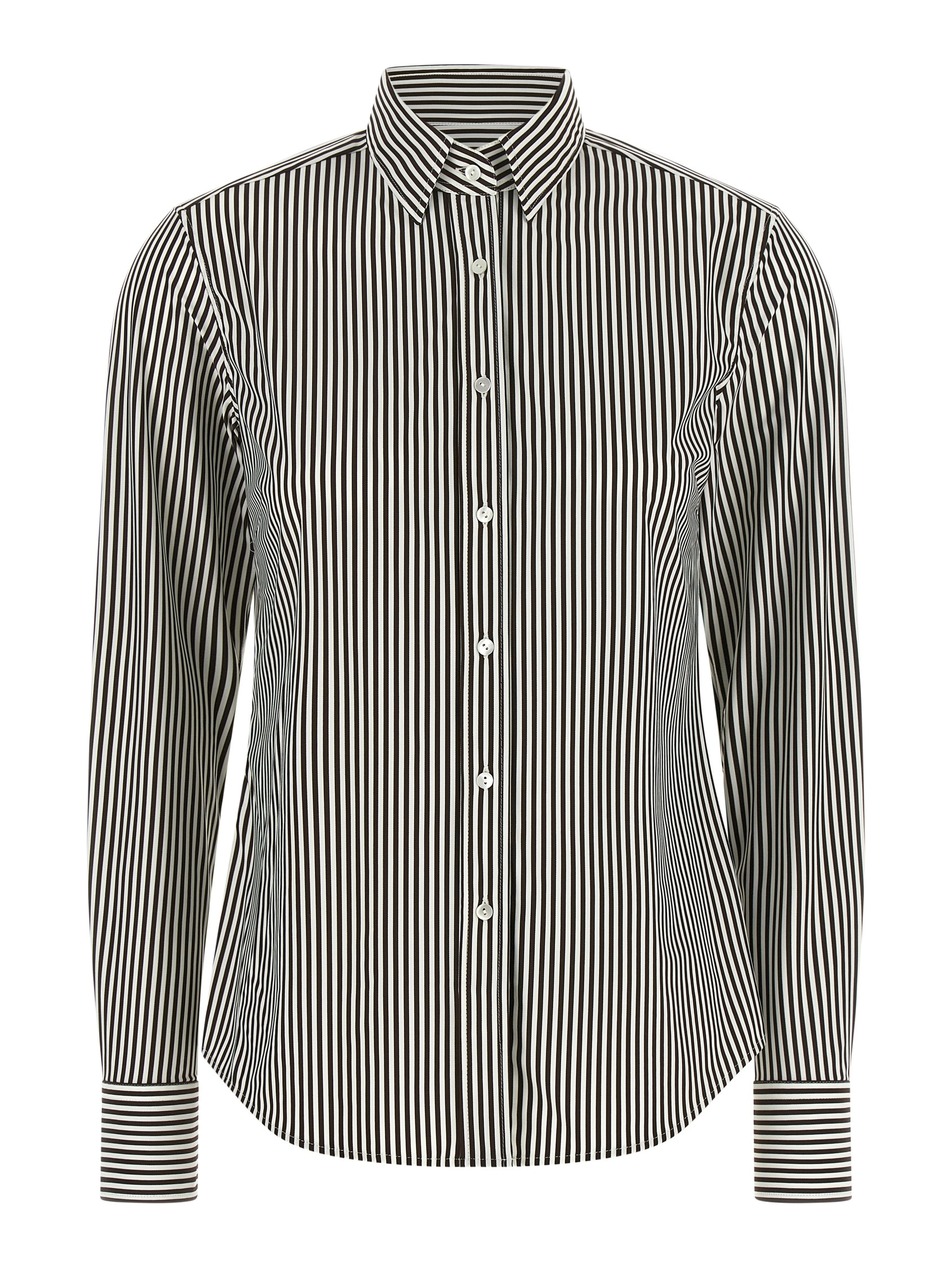 Bicolor Polyamide Blouse