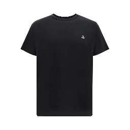 Black Cotton T-Shirt