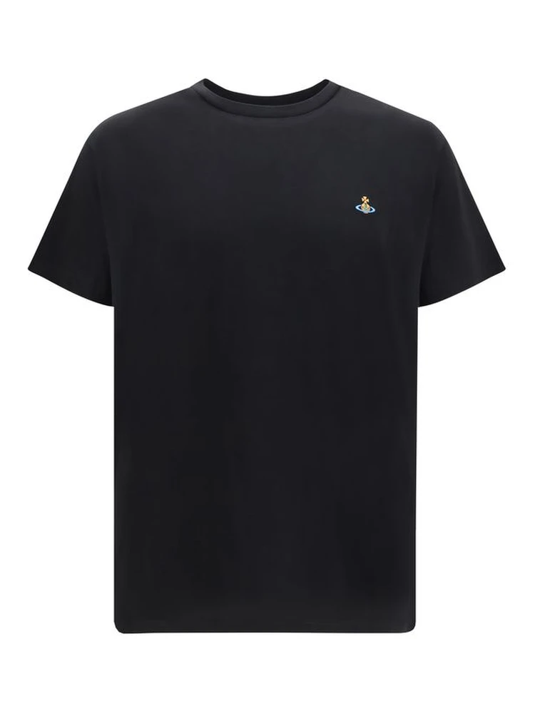Black Cotton T-Shirt