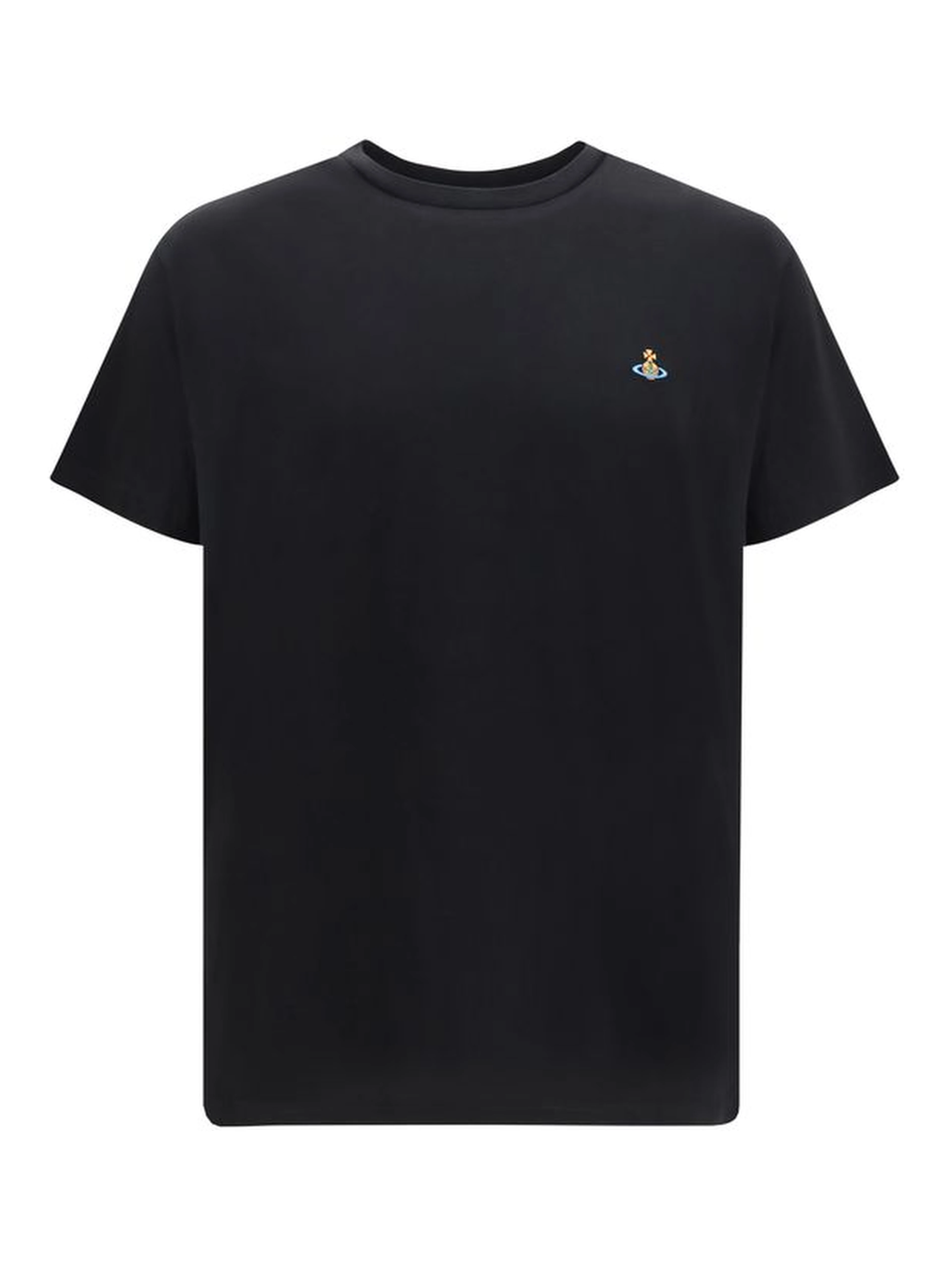 Black Cotton T-Shirt