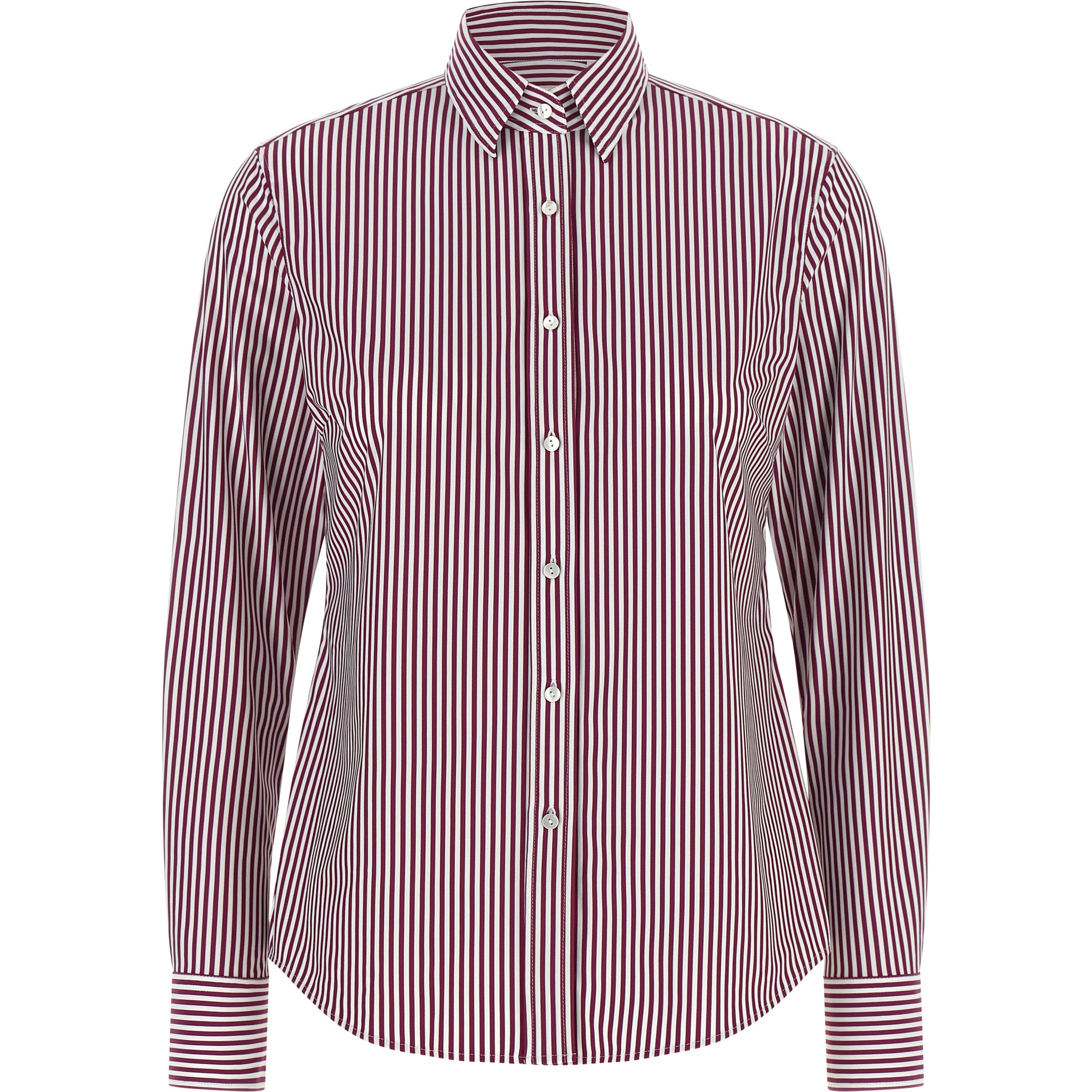 Bordeaux Polyamide Blouse