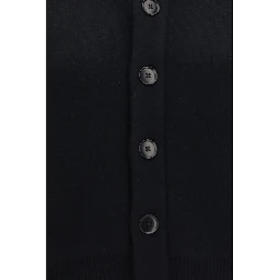 Black Cashmere Cardigan