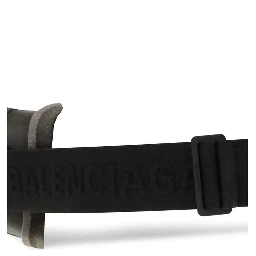 Black Polyamide Sunglasses