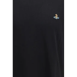 Black Cotton T-Shirt