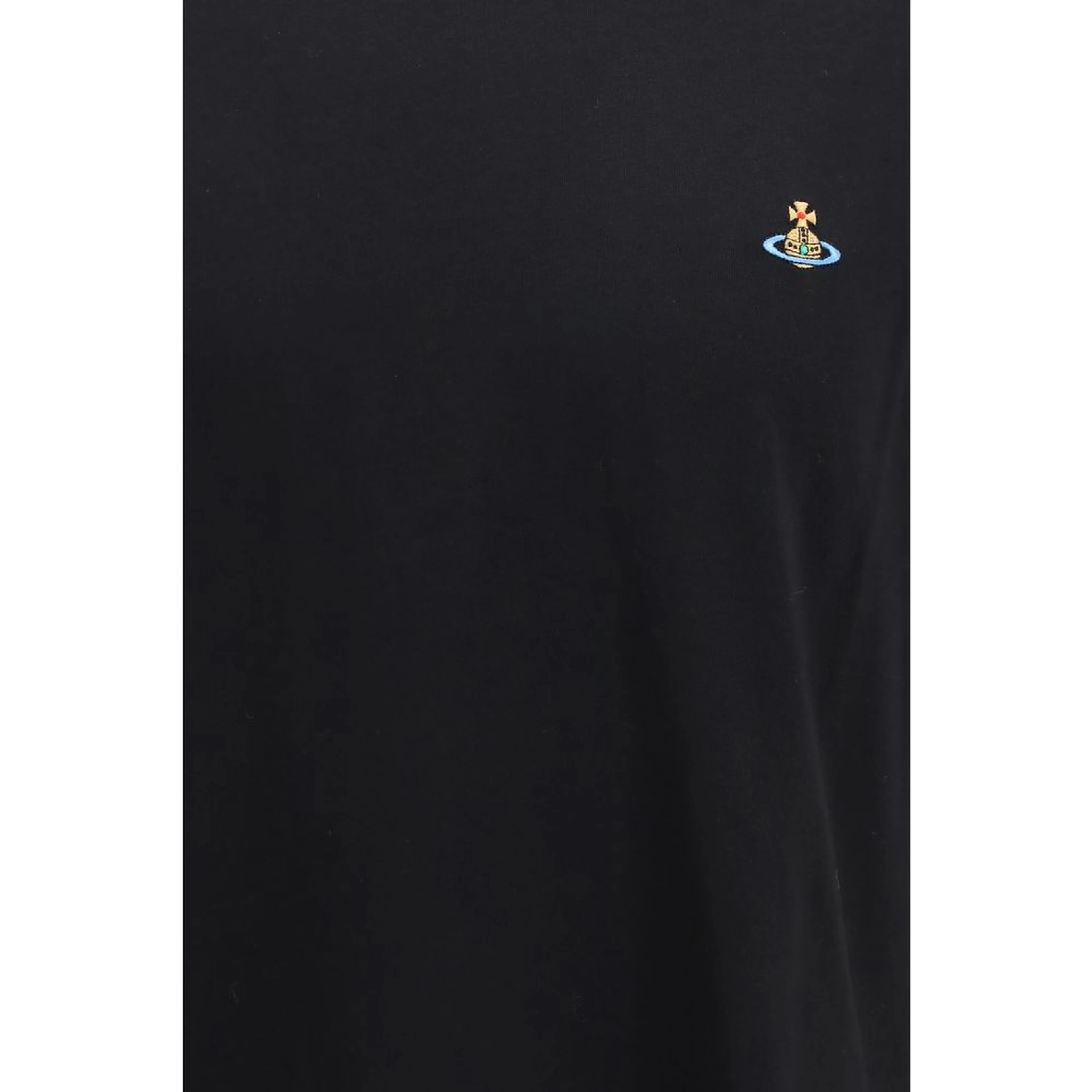 Black Cotton T-Shirt