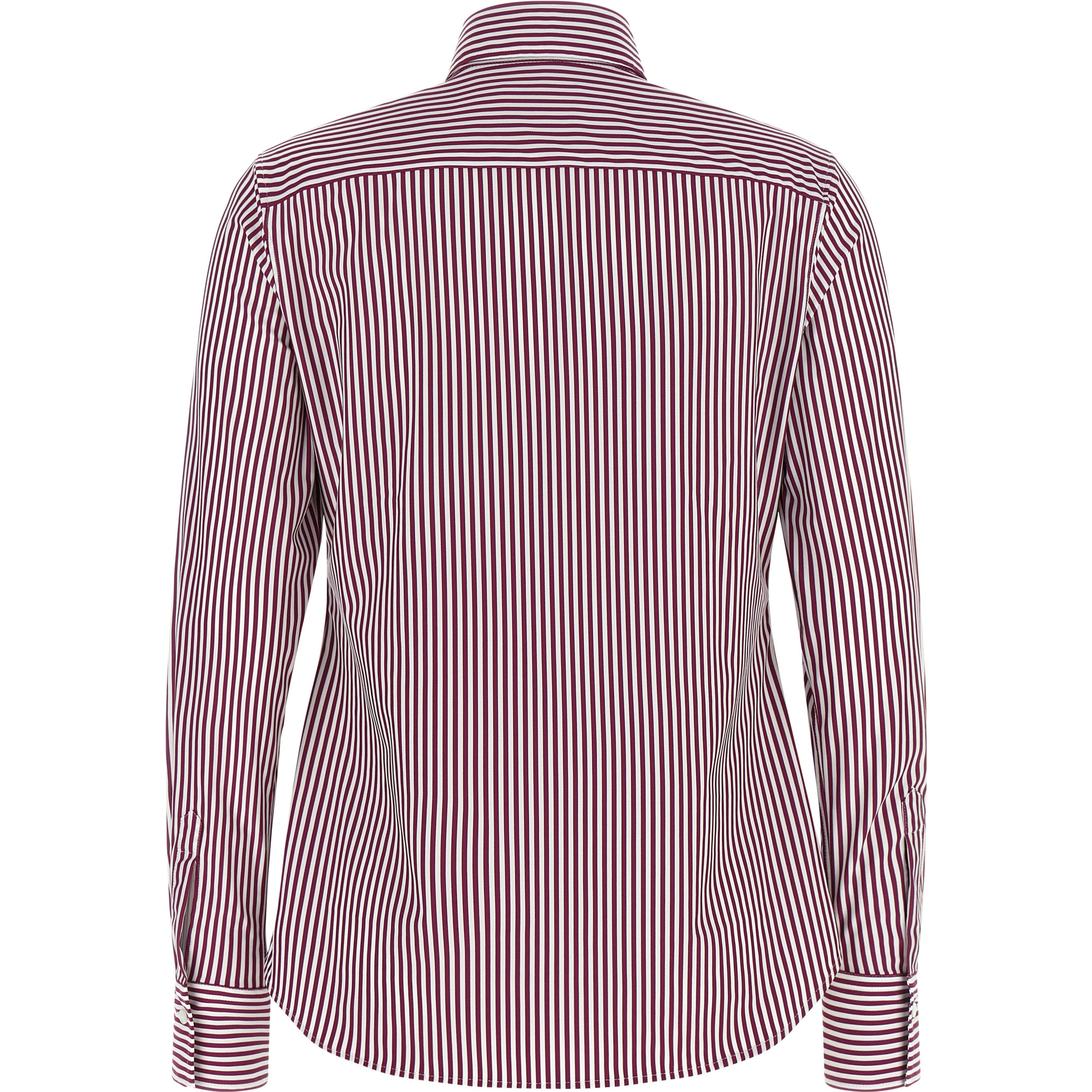Bordeaux Polyamide Blouse