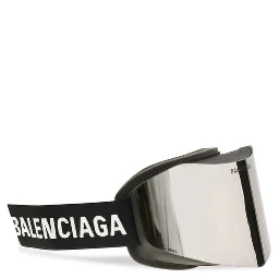 Silver Polyamide Sunglasses