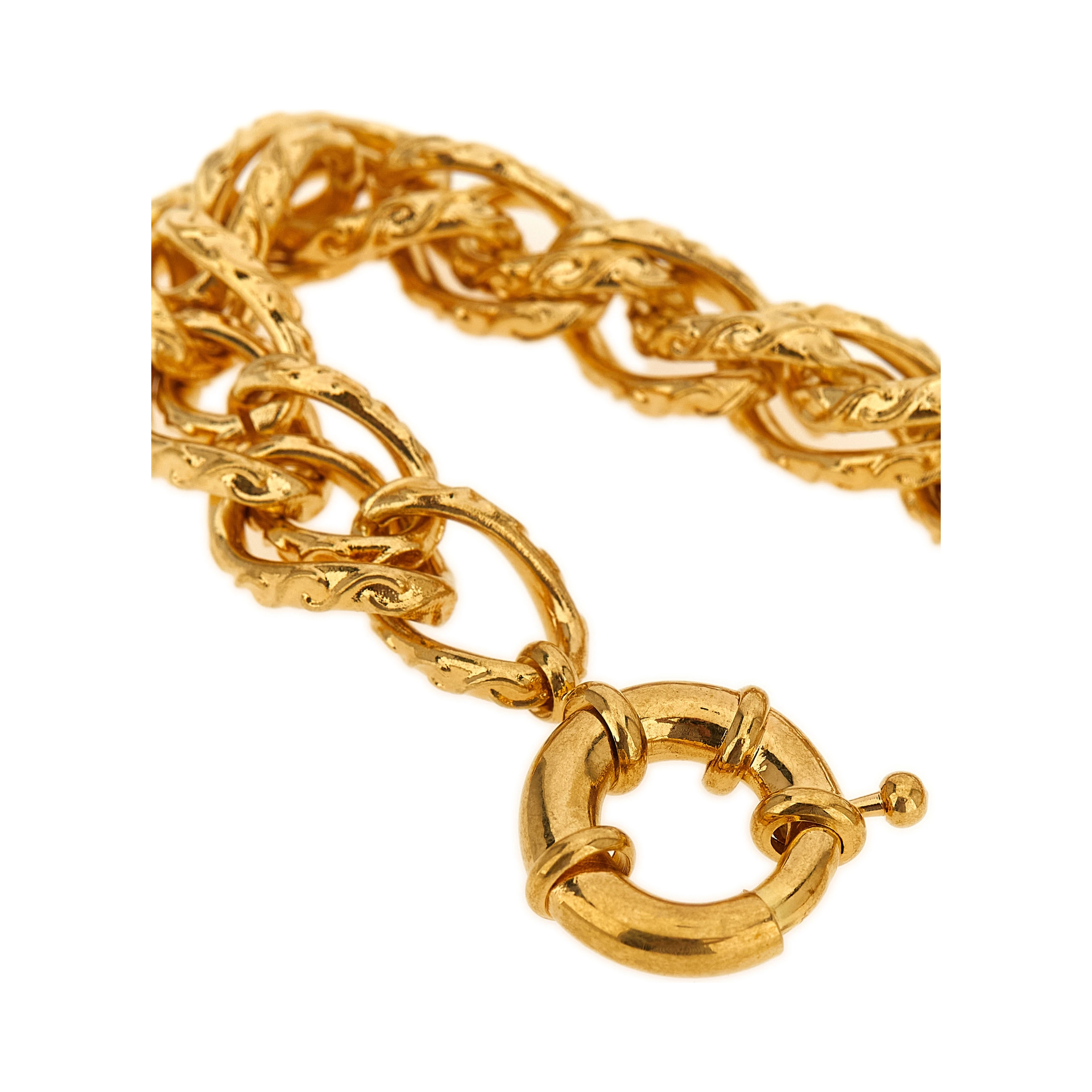 Gold Brass Bracelet