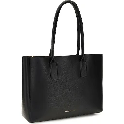 Black Calf Leather Bos Taurus Shoulder Bag