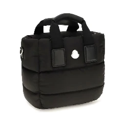 Black Nylon Shoulder Bag