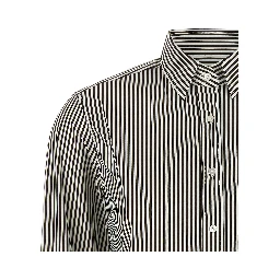 Bicolor Polyamide Blouse