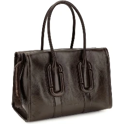 Brown Calf Leather Bos Taurus Shoulder Bag