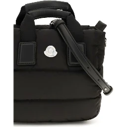 Black Nylon Shoulder Bag
