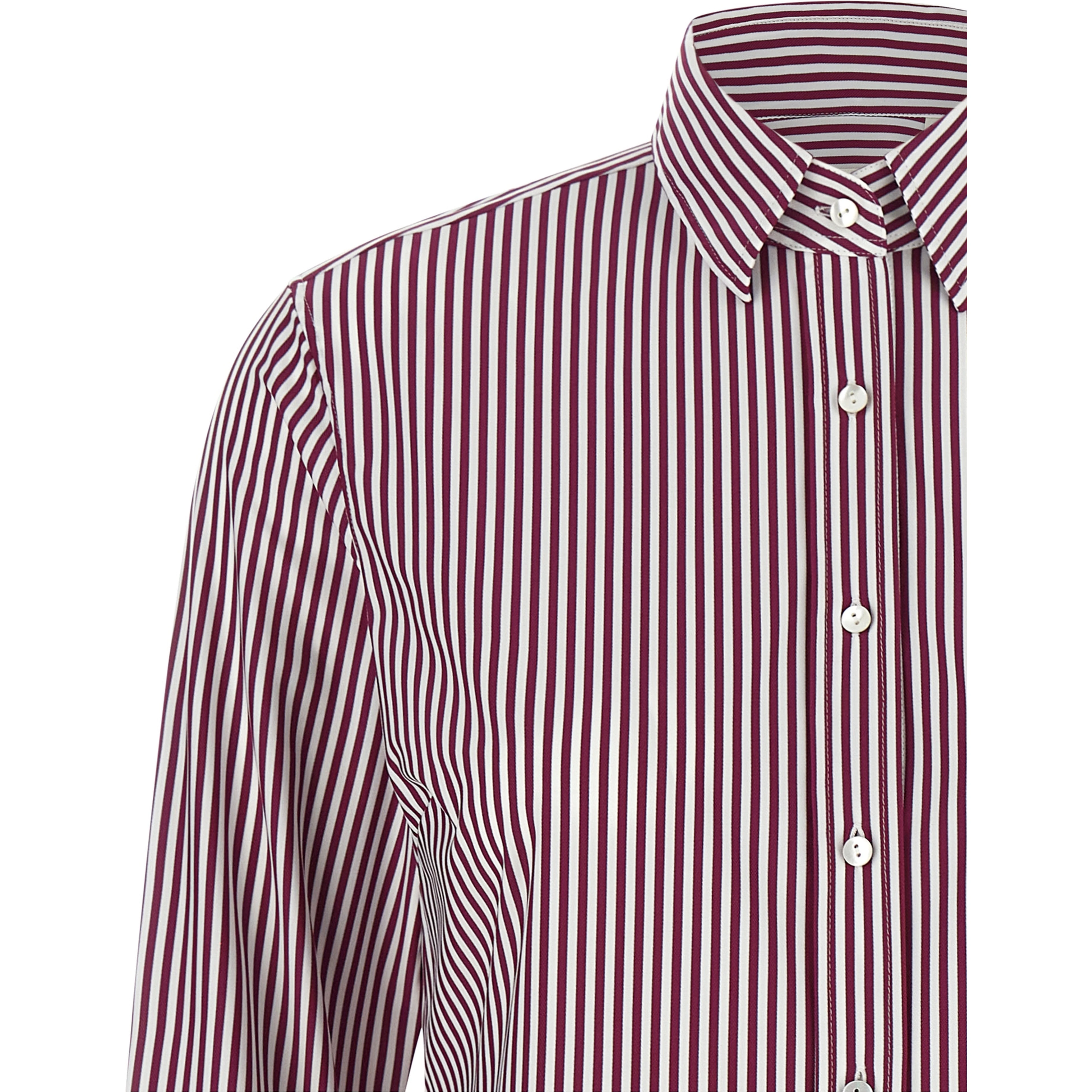 Bordeaux Polyamide Blouse