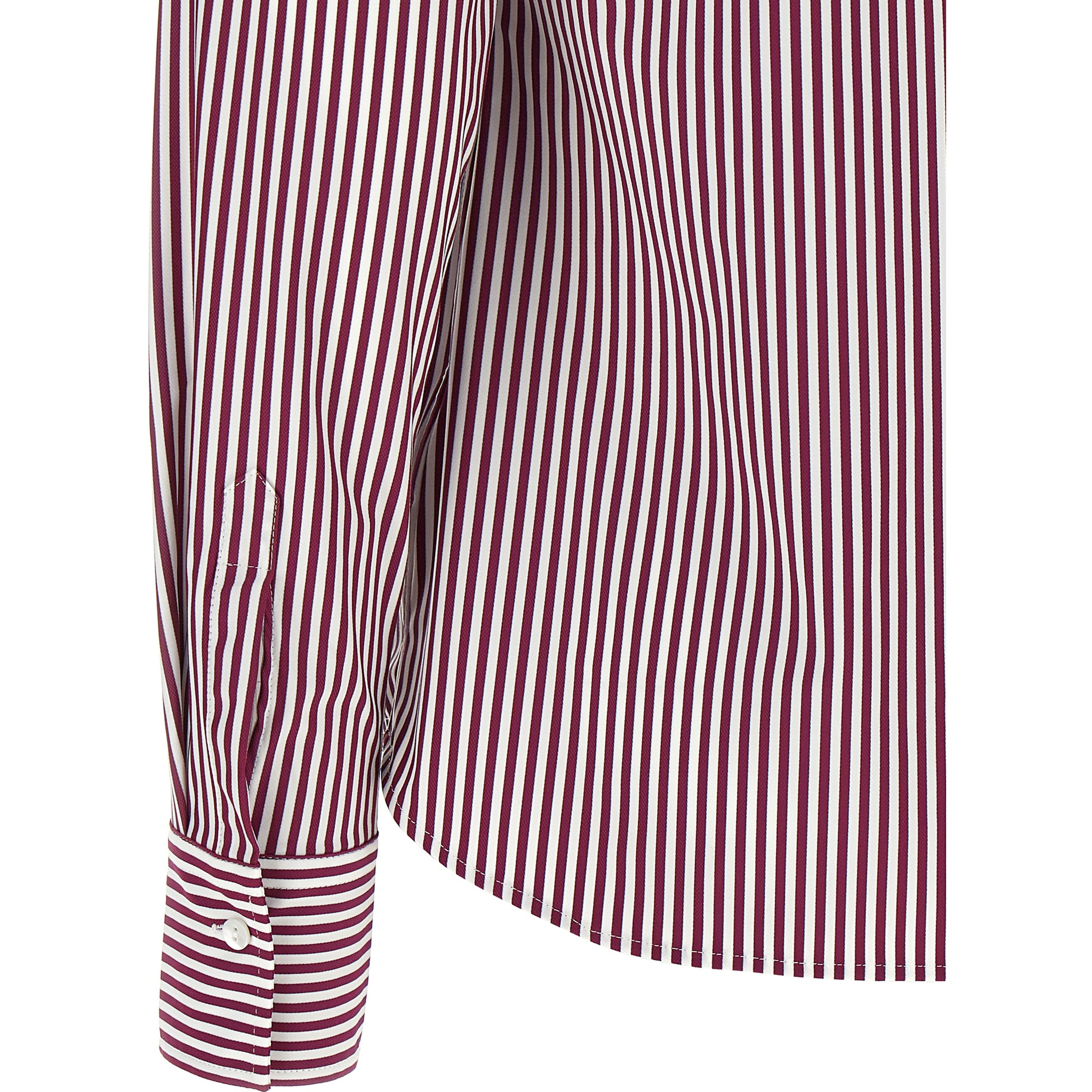 Bordeaux Polyamide Blouse