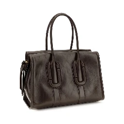 Brown Calf Leather Bos Taurus Shoulder Bag