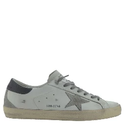 White Goatskin Low Top Sneakers