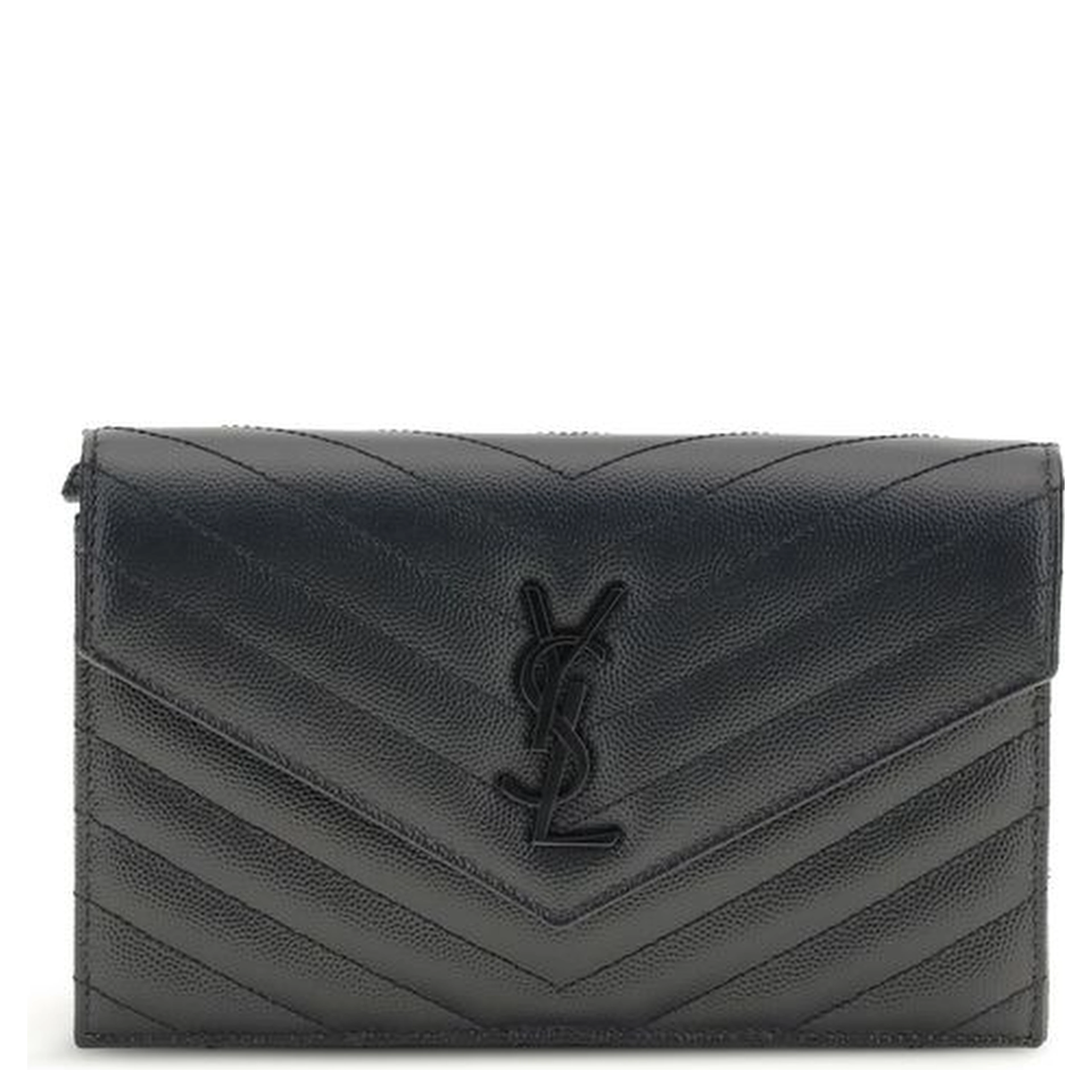 Black Calf Leather Bos Taurus Wallet