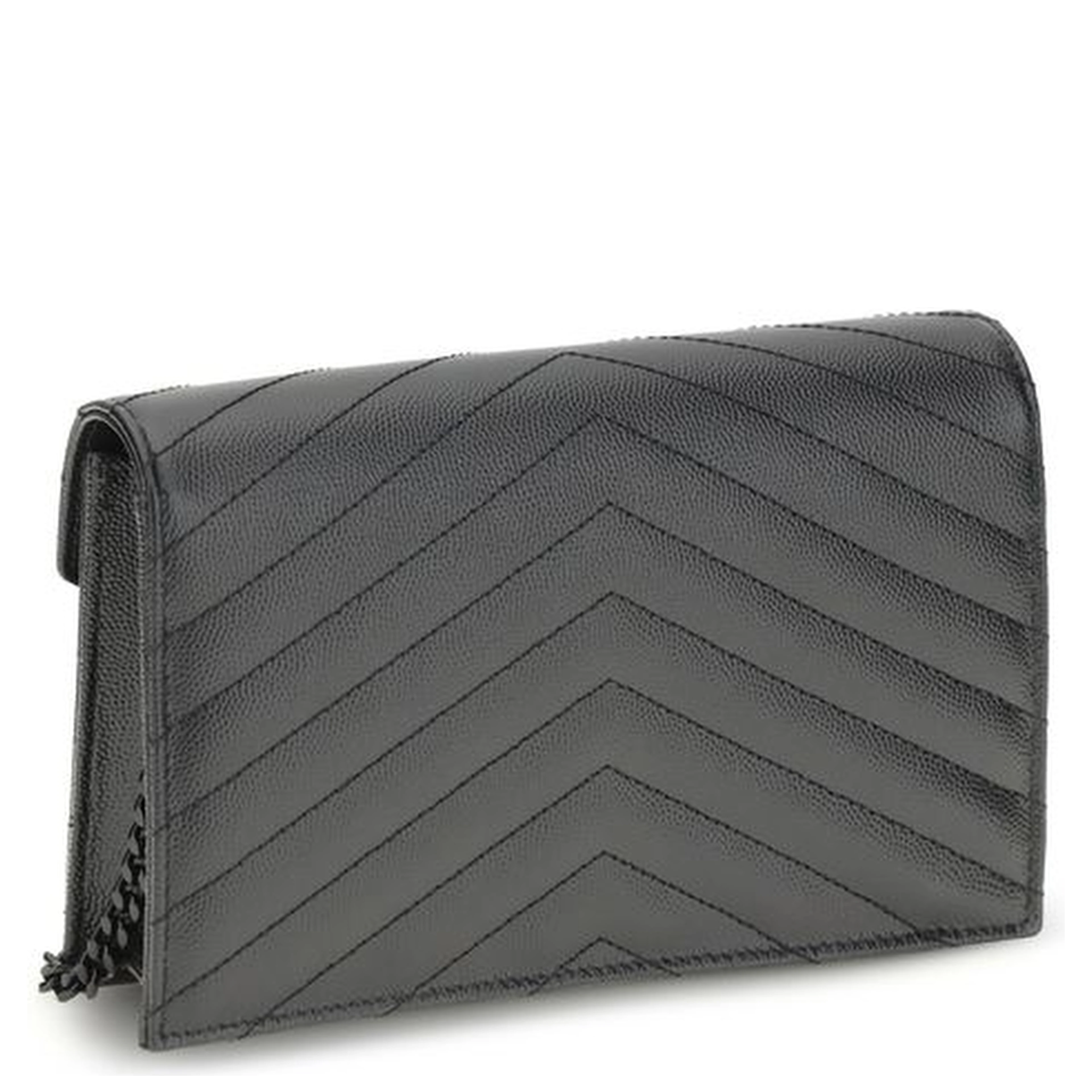 Black Calf Leather Bos Taurus Wallet