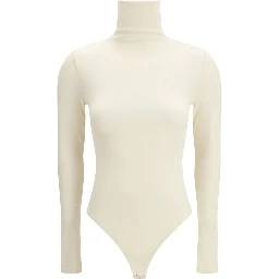 Cream Polyamide Top