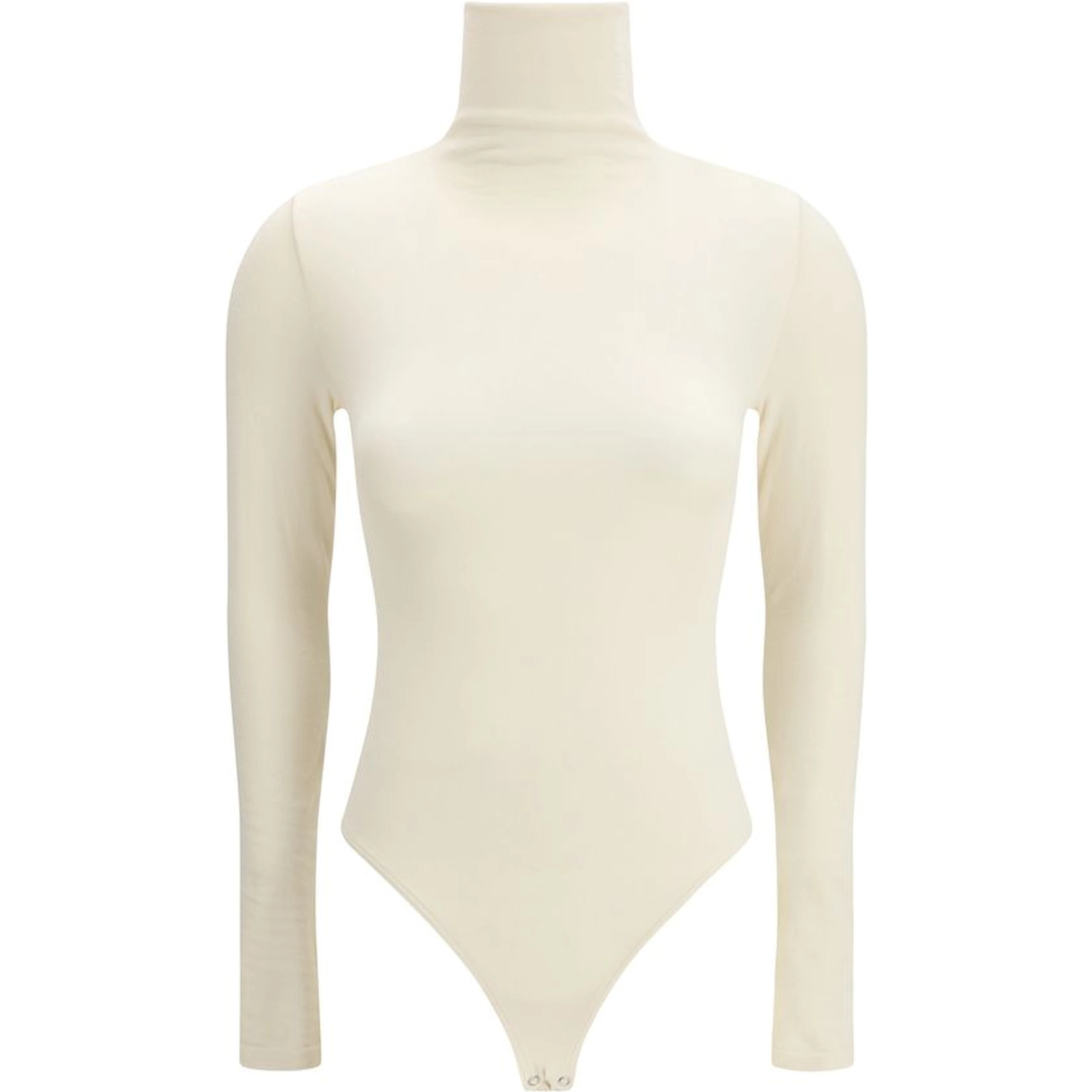 Cream Polyamide Top