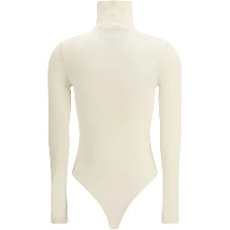 Cream Polyamide Top