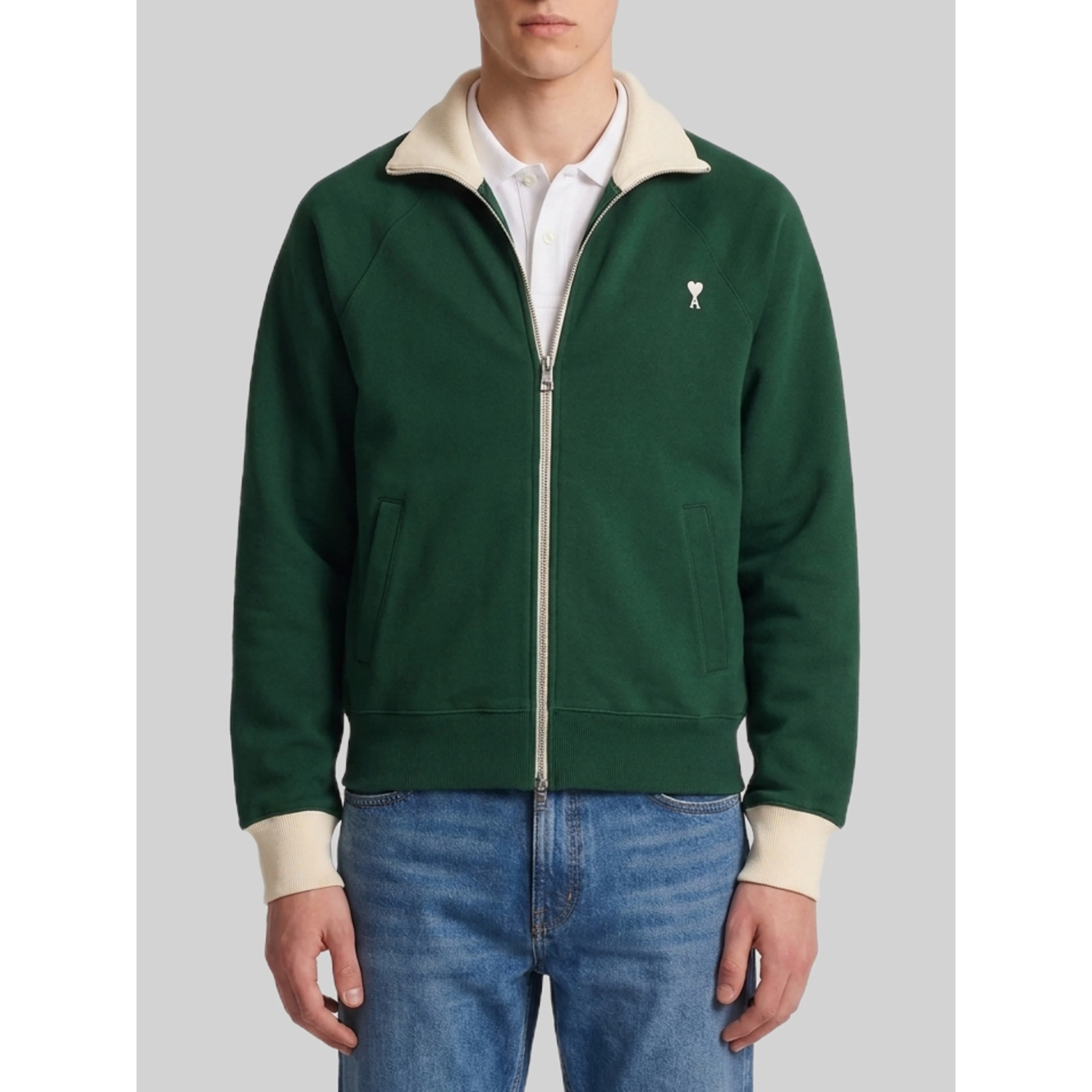 Ami de Coeur zip-up sweatshirt