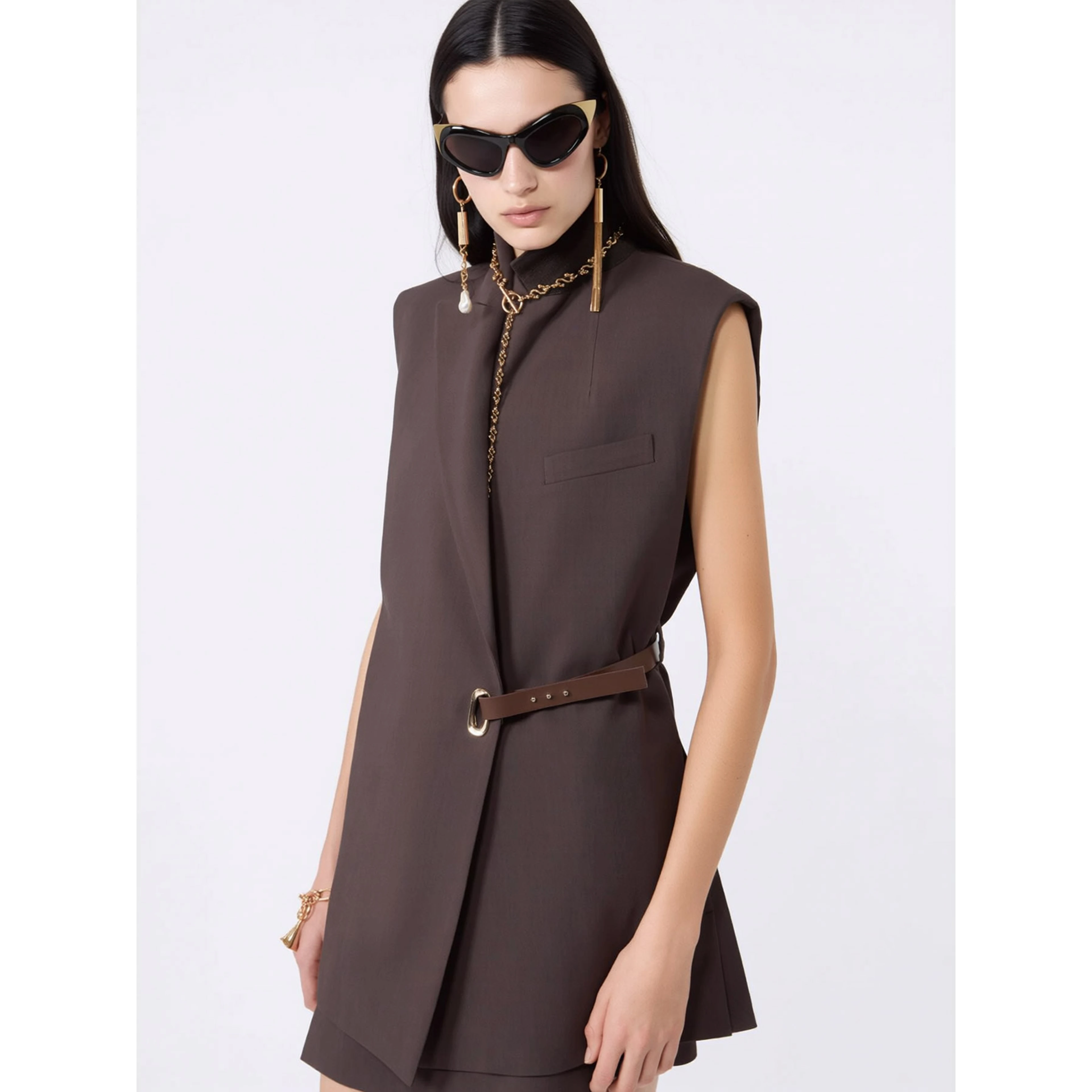 SPORTMAX SPXGETTONE vest