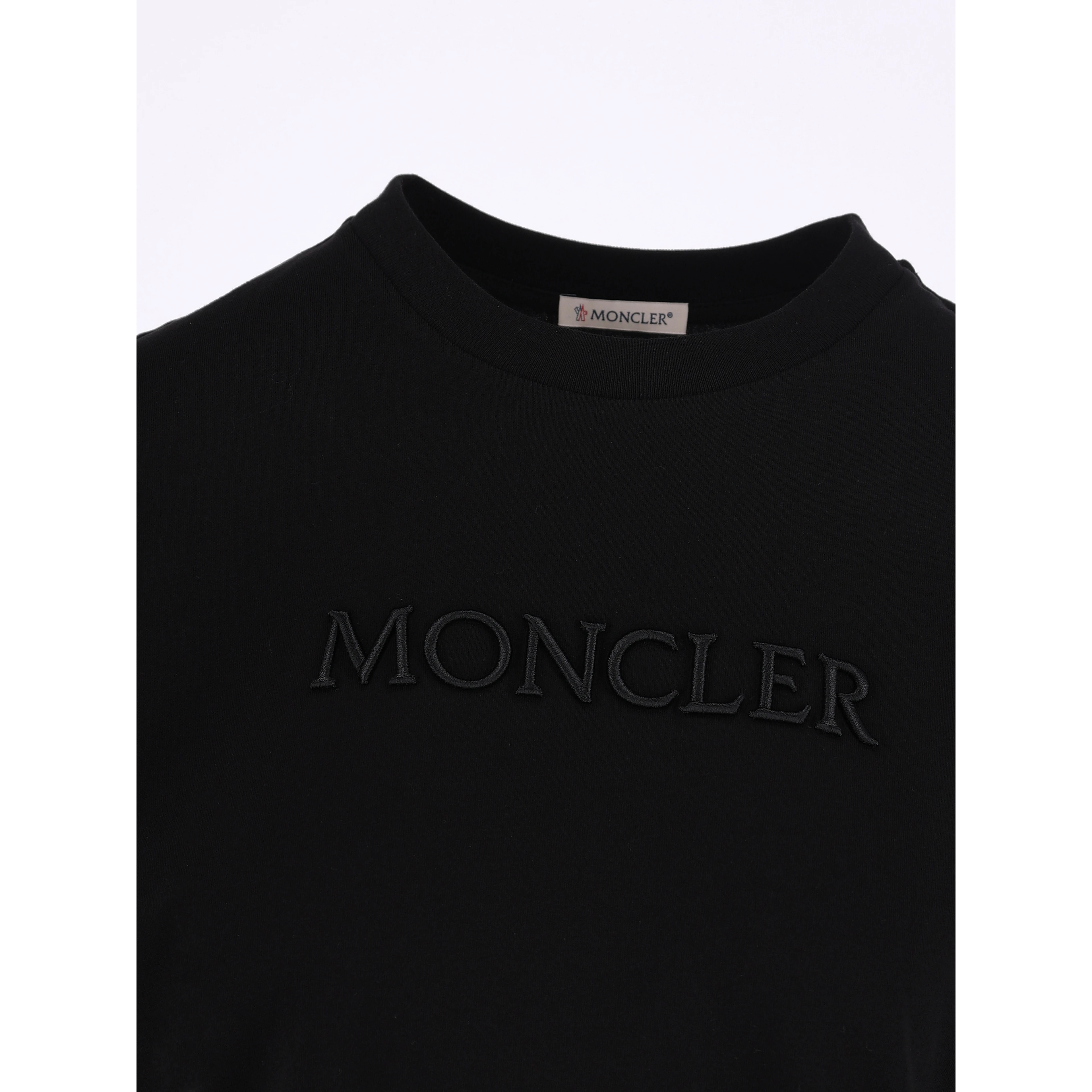 Moncler T-shirts and Polos Black