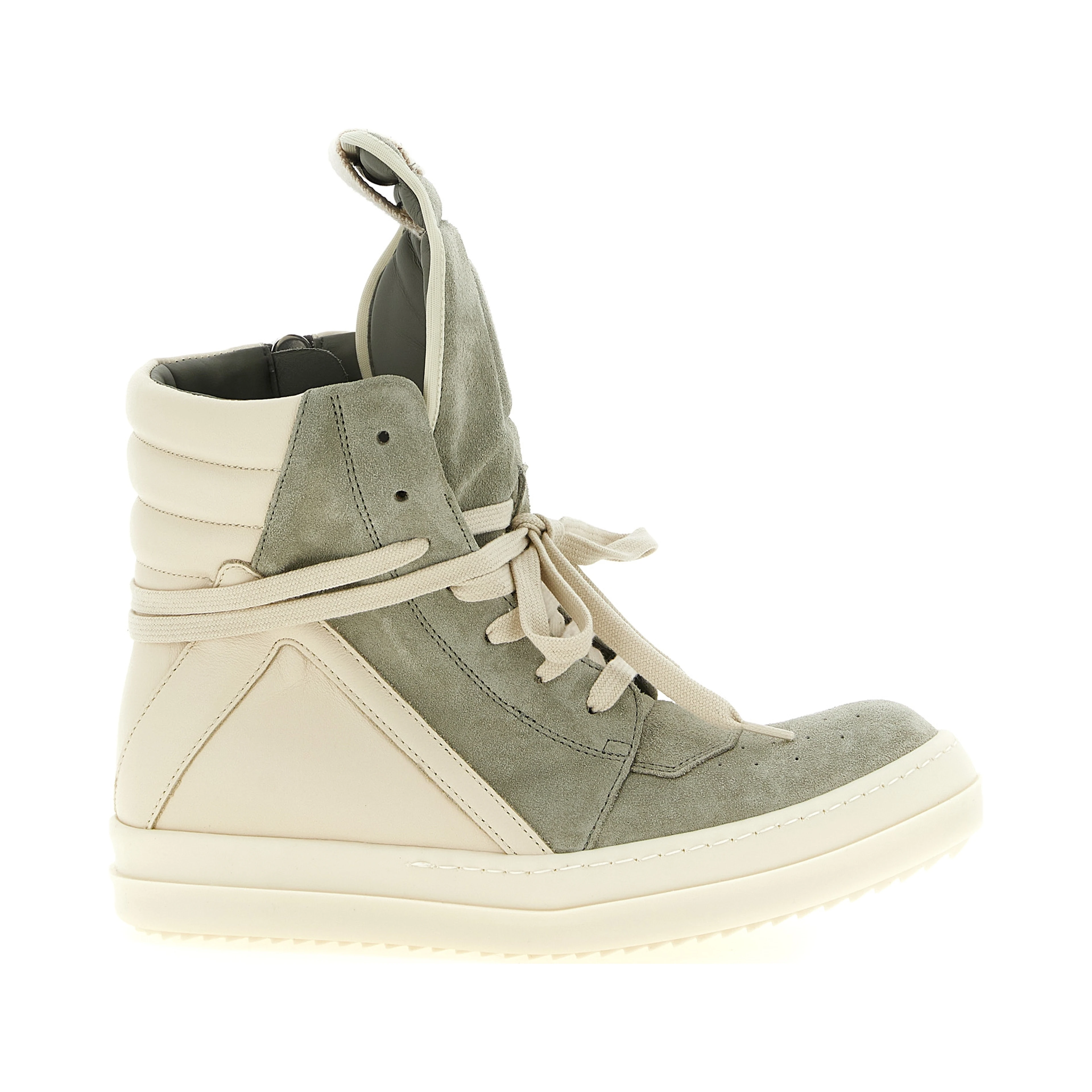 Bicolor Calfskin Athletic Sneakers