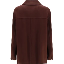 Bordeaux Wool Oves Aries Coat