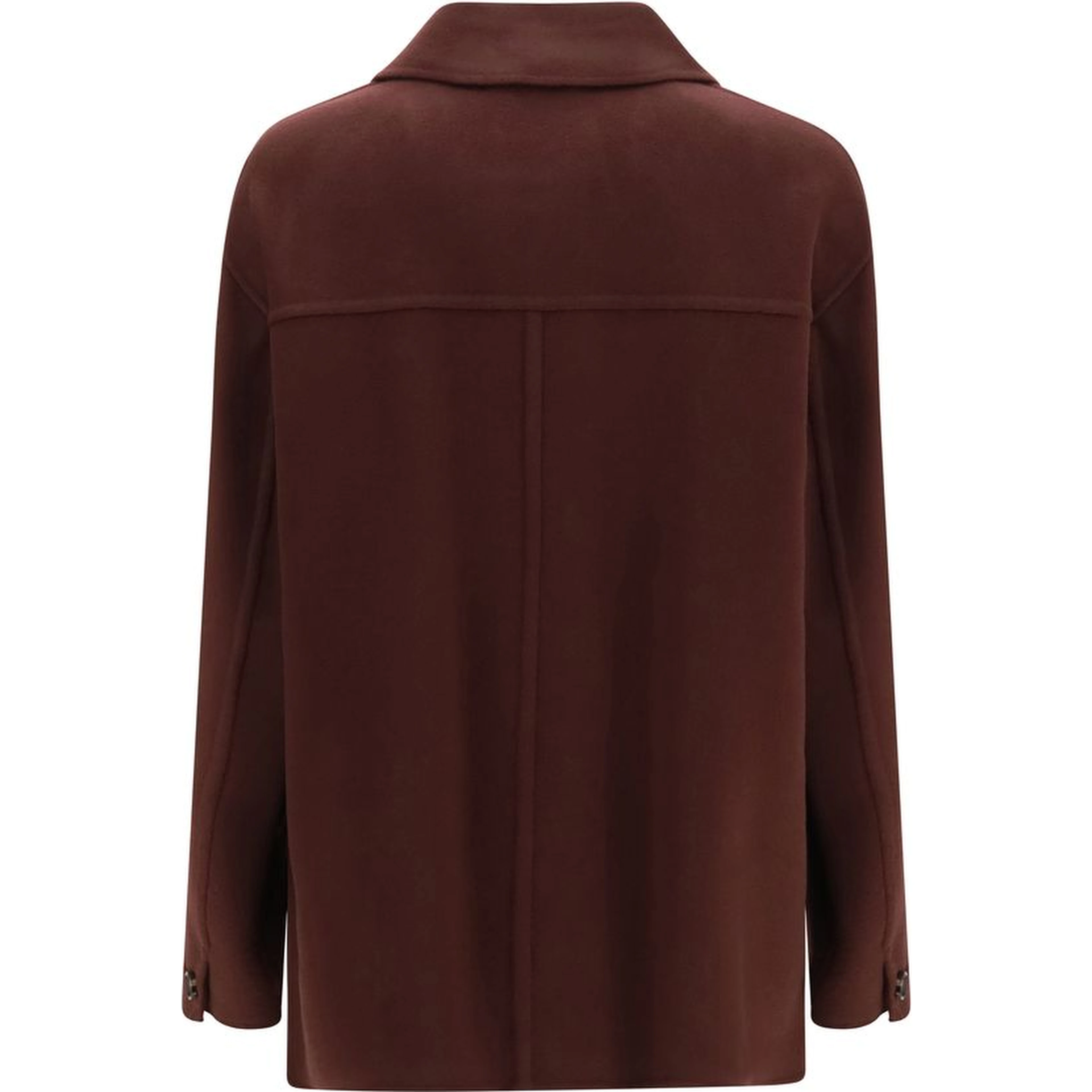 Bordeaux Wool Oves Aries Coat