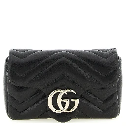 Black Lamb Leather Shoulder Bag