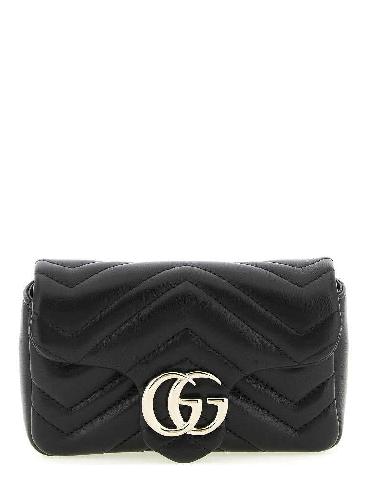 Black Lamb Leather Shoulder Bag