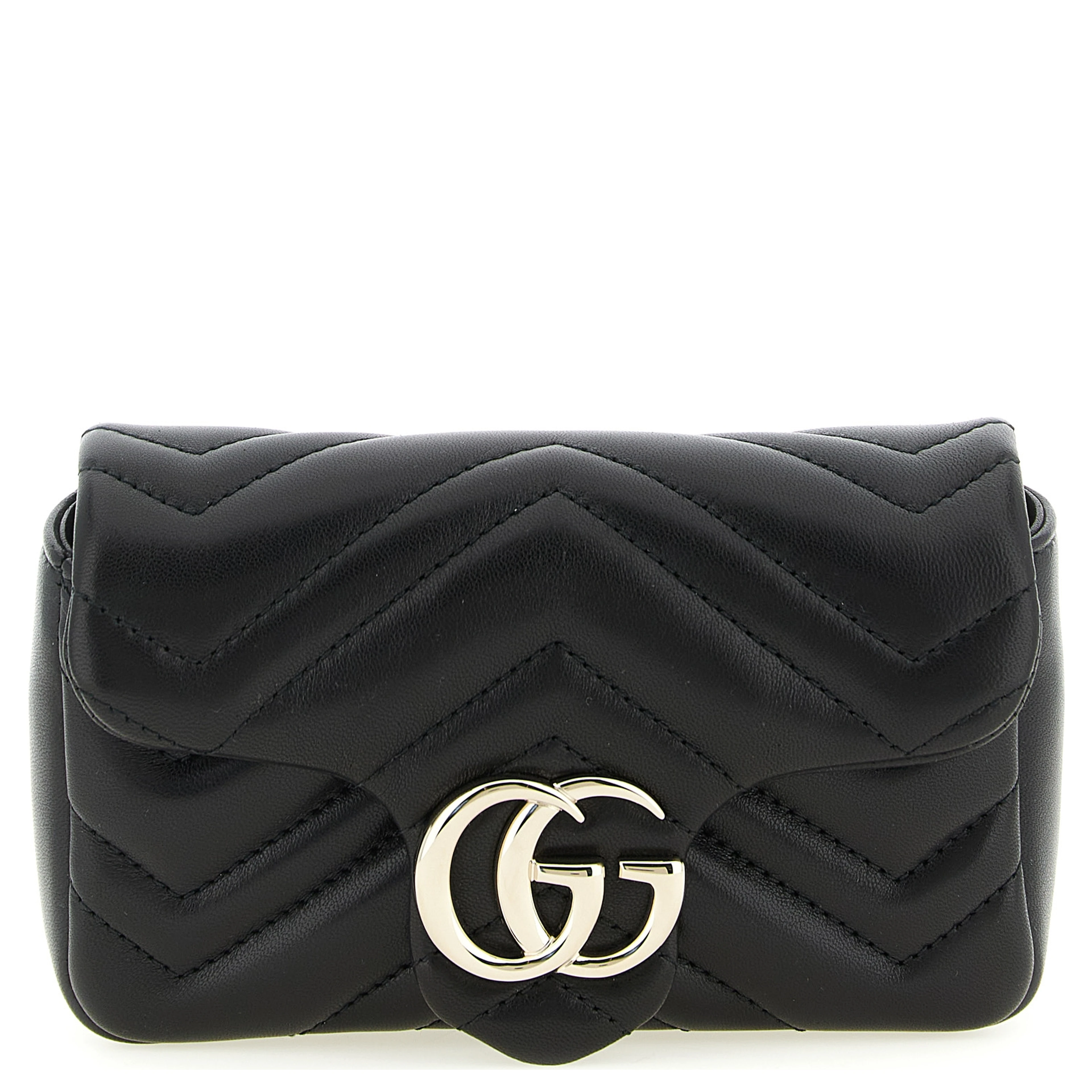 Black Lamb Leather Shoulder Bag