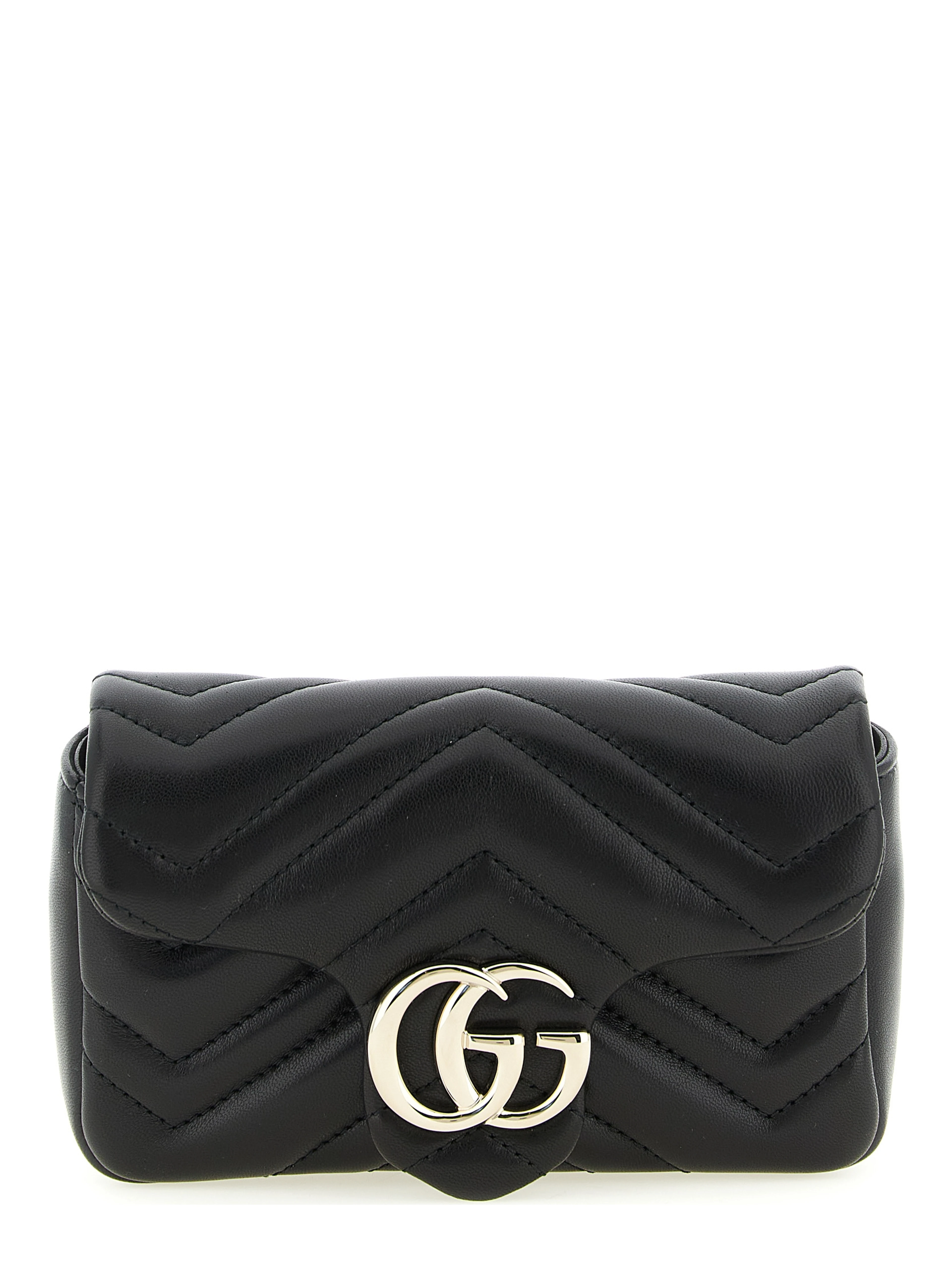 Black Lamb Leather Shoulder Bag