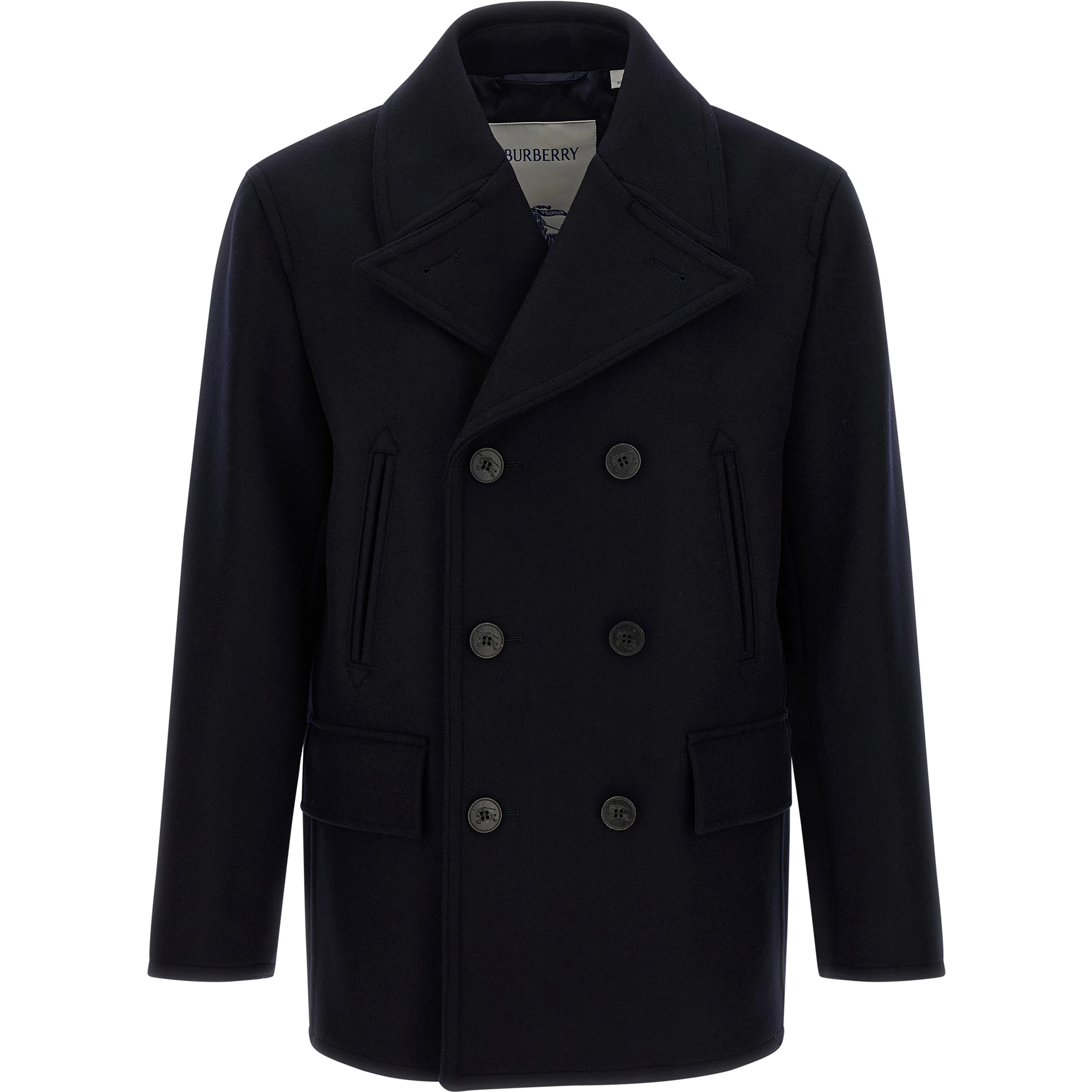 Blue Wool Coat